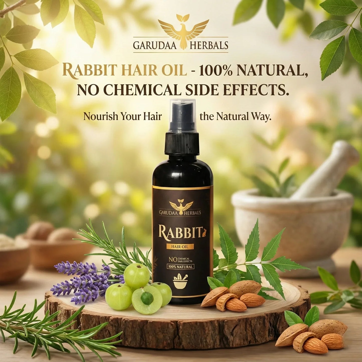 Garuda Rabbit Oil - 100% Effective